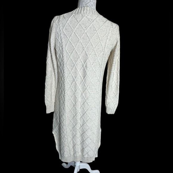 NWT Line & Dot Ruby Textured Midi Sweater Dress Cable Knit size Small - Picture 3 of 8